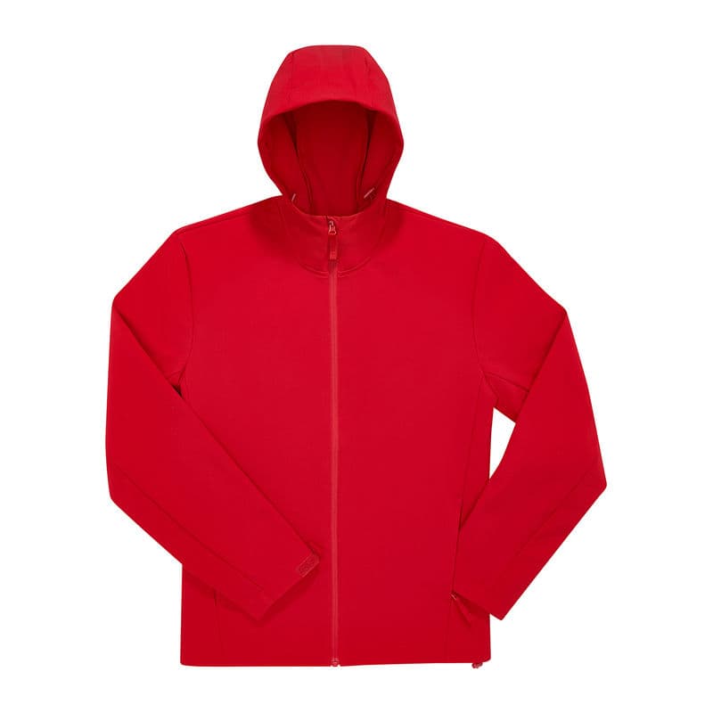 B&C Reset 3Lr Hooded Softshell coloris Rouge