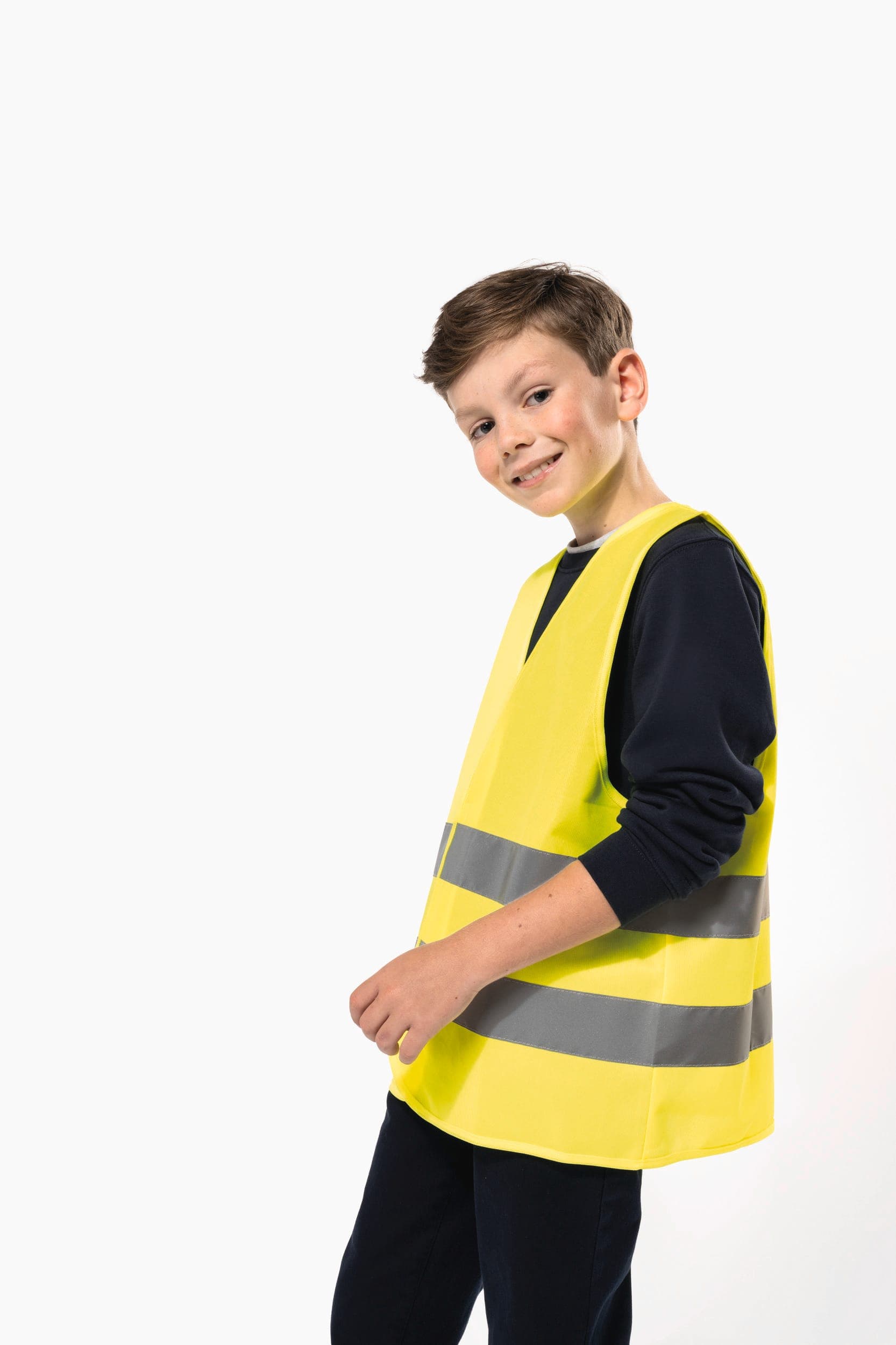 Gilet de visibilité enfant en situation
