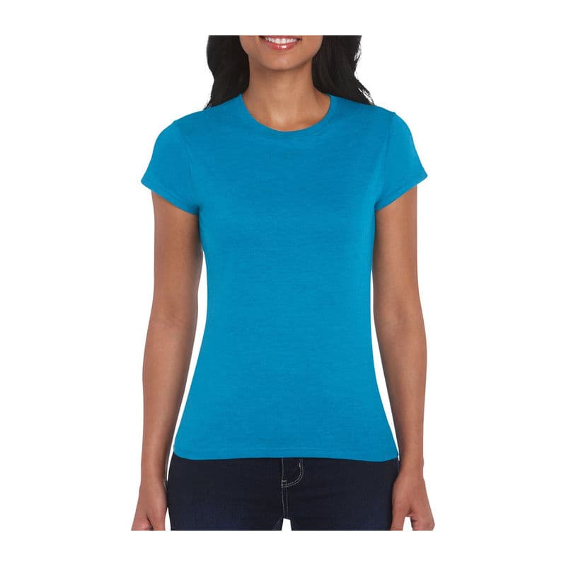 SOFTSTYLE® LADIES T-SHIRT coloris Saphir antique