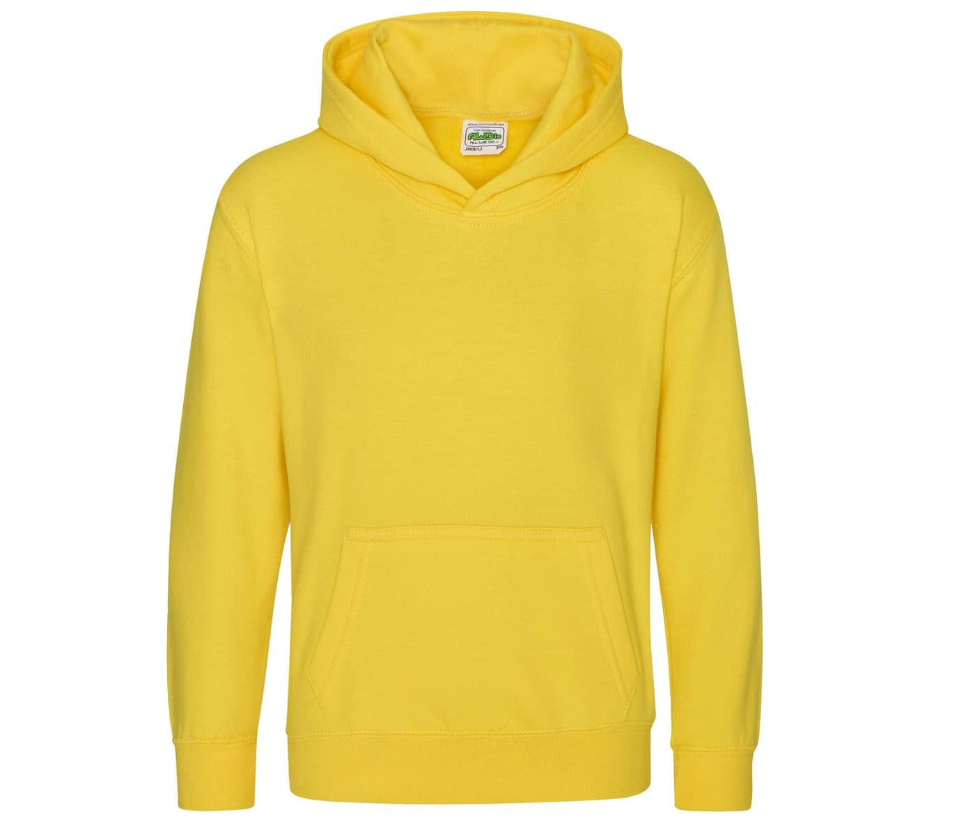 KIDS HOODIE coloris Jaune soleil