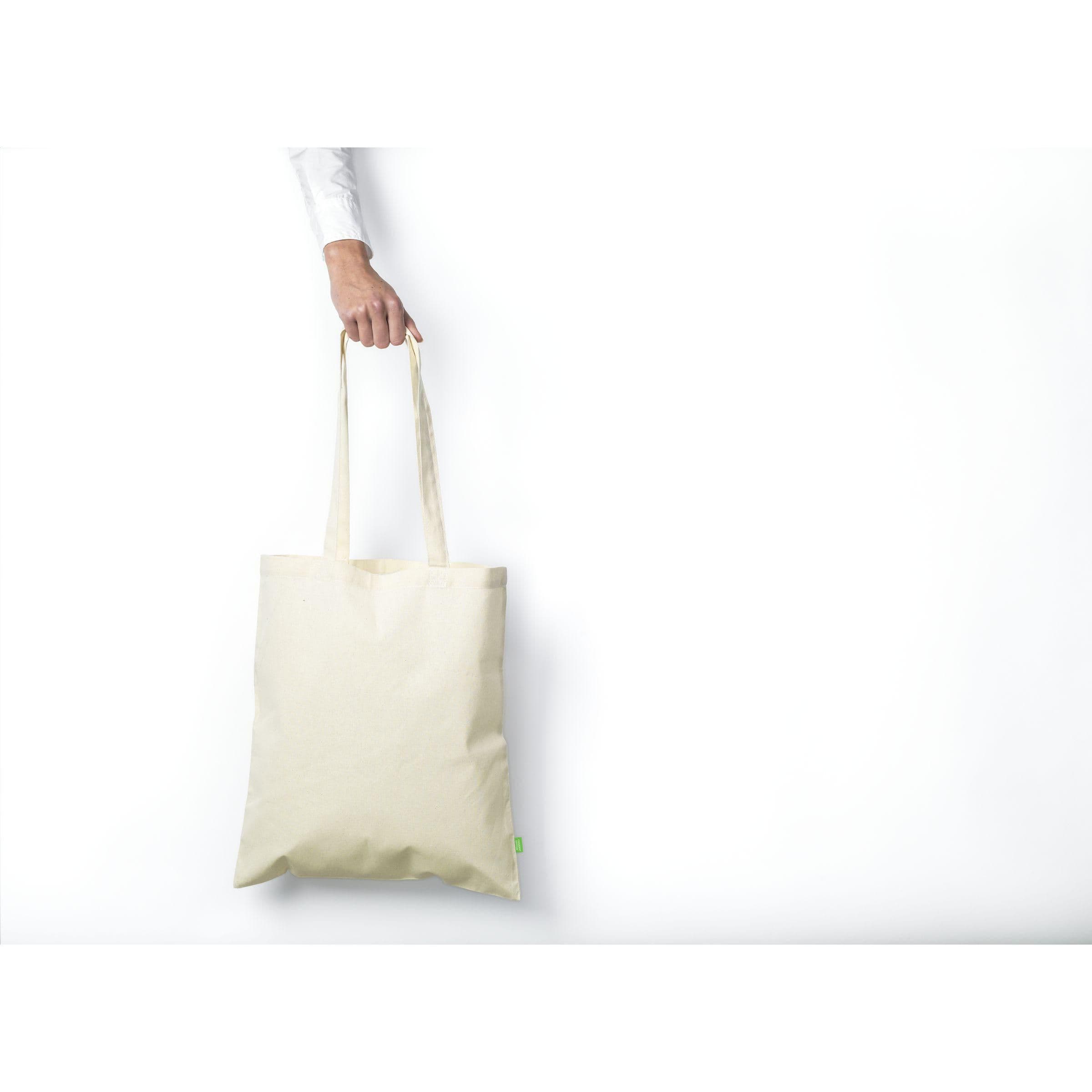 Sac Organic Cotton Shopper naturel (140 g/m²) en situation