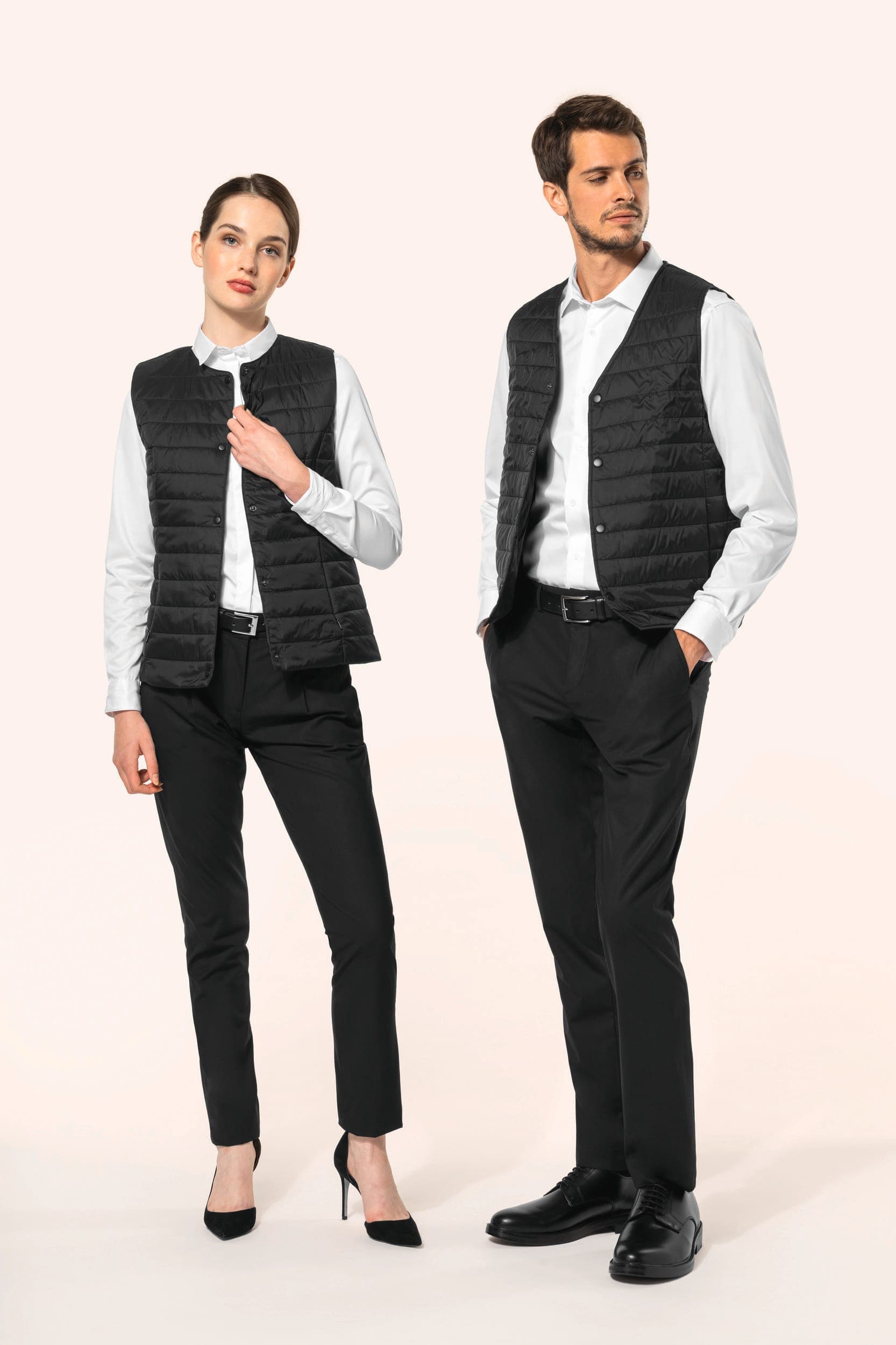 Bodywarmer léger femme en situation