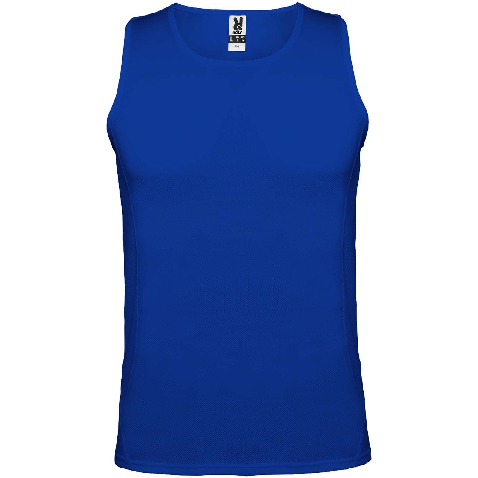 Débardeur de sport de 140 g/m² Andre pour homme coloris Bleu roi