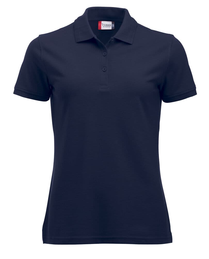 Clique Manhattan Women Polo coloris Marine foncé