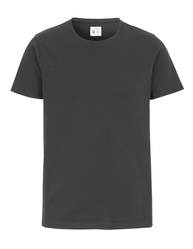 T-SHIRT COL ROND STRETCH HOMME - CERTIFIÉ GOTS