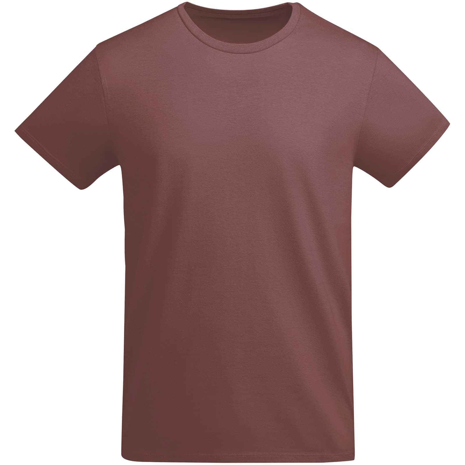 T-shirt de 175 g/m² Breda en coton organique à manches courtes pour homme coloris Rouge pâle