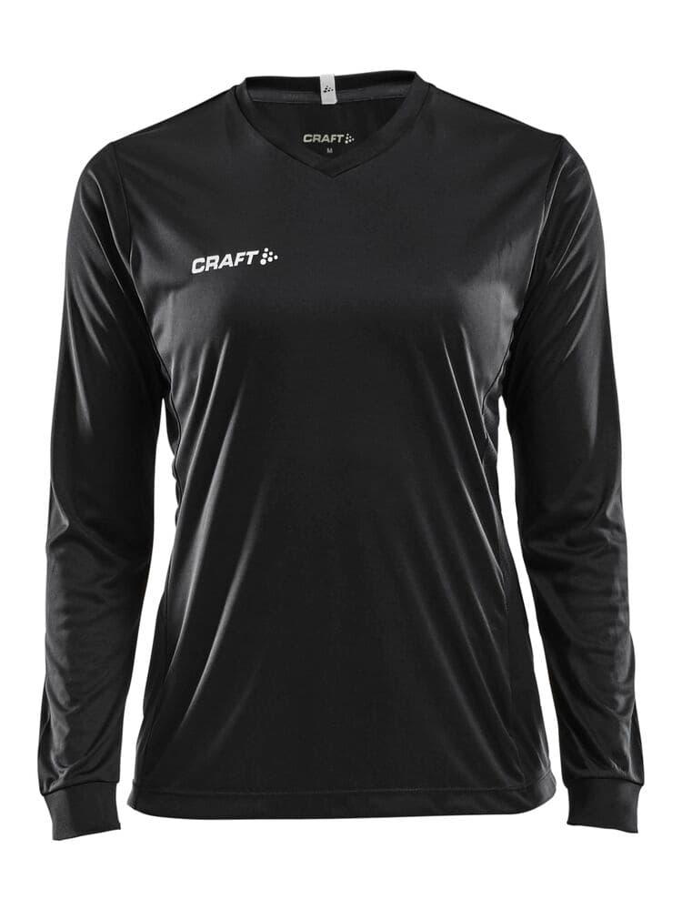 Craft Squad go jersey solid ls w coloris Noir