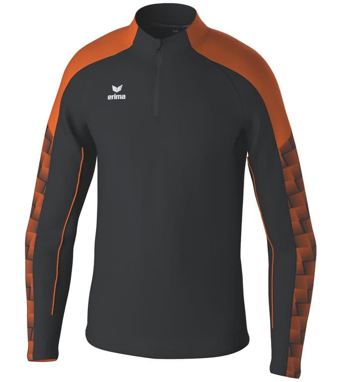 Sweat d'entraînement EVO STAR coloris Noir / Orange
