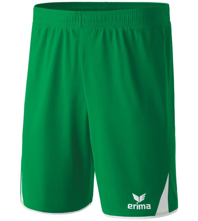 Short 5-C CLASSIC coloris Émeraude / Blanc