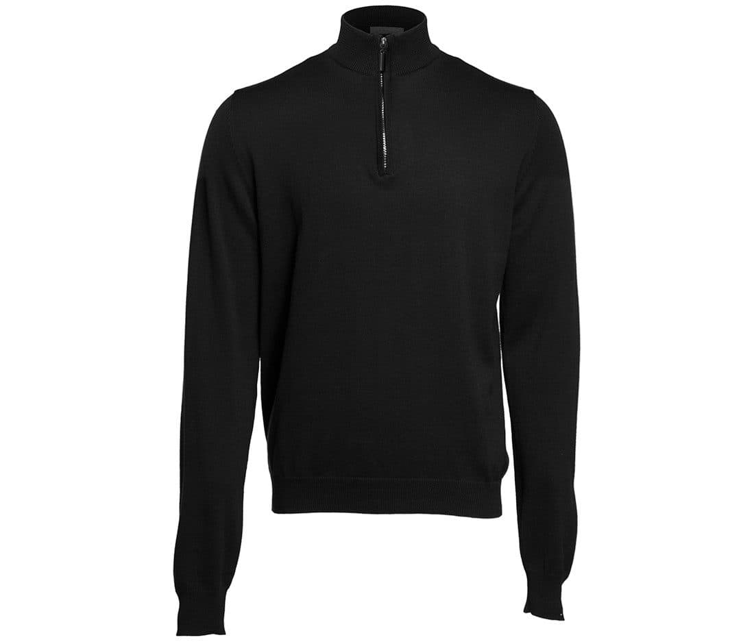 QUARTER ZIP JUMPER coloris Gris foncé