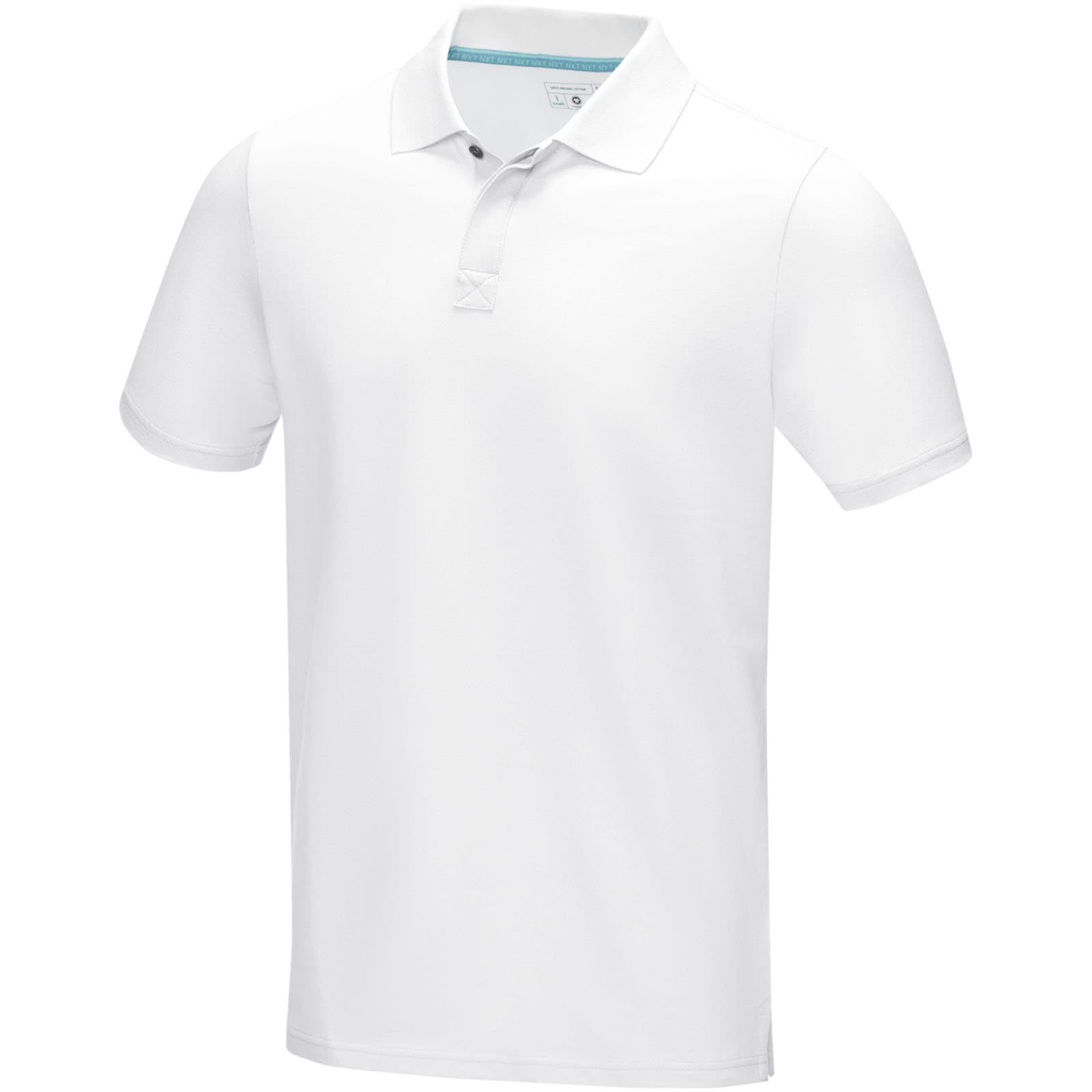 Polo Graphite bio manches courtes homme coloris Blanc