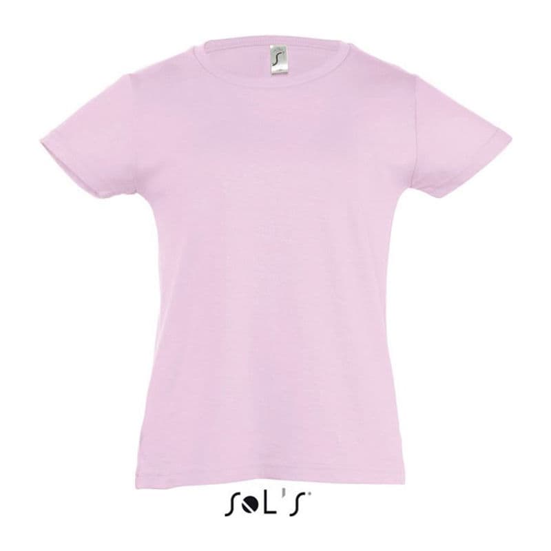 SOL'S CHERRY - GIRLS' T-SHIRT coloris Rose moyen