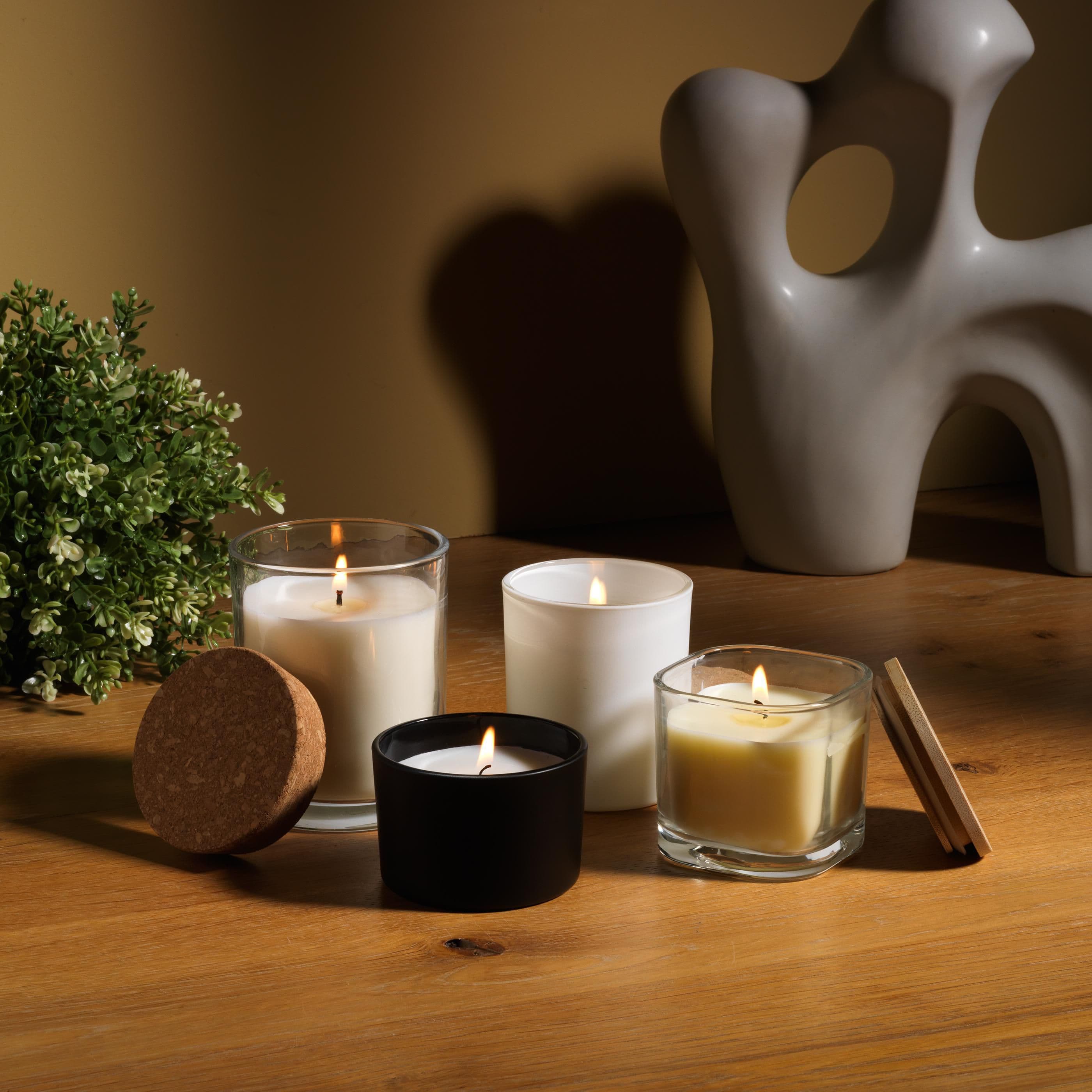 Bougie parfumée Wooosh Candle Sereno en situation