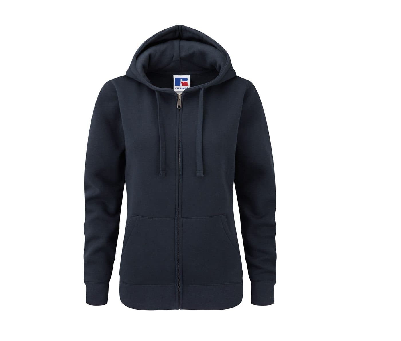 LADIES' AUTHENTIC ZIPPED HOOD JACKET coloris Marine