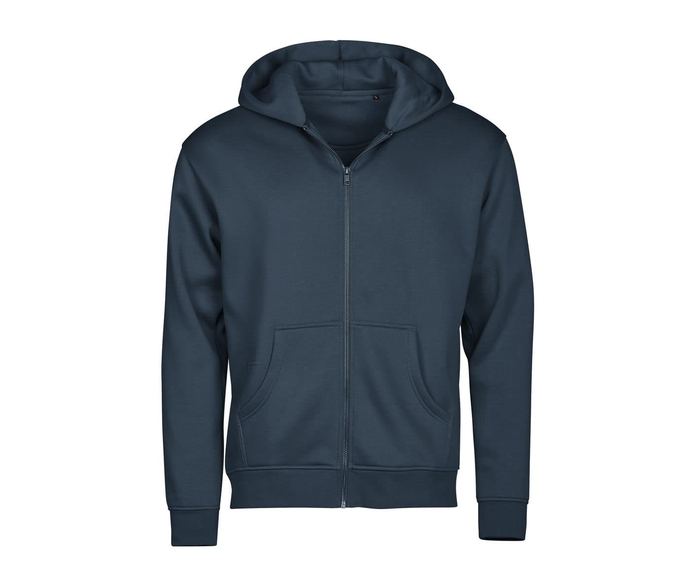 URBAN HOODED FULL ZIP SWEATSHIRT coloris Bleu encre