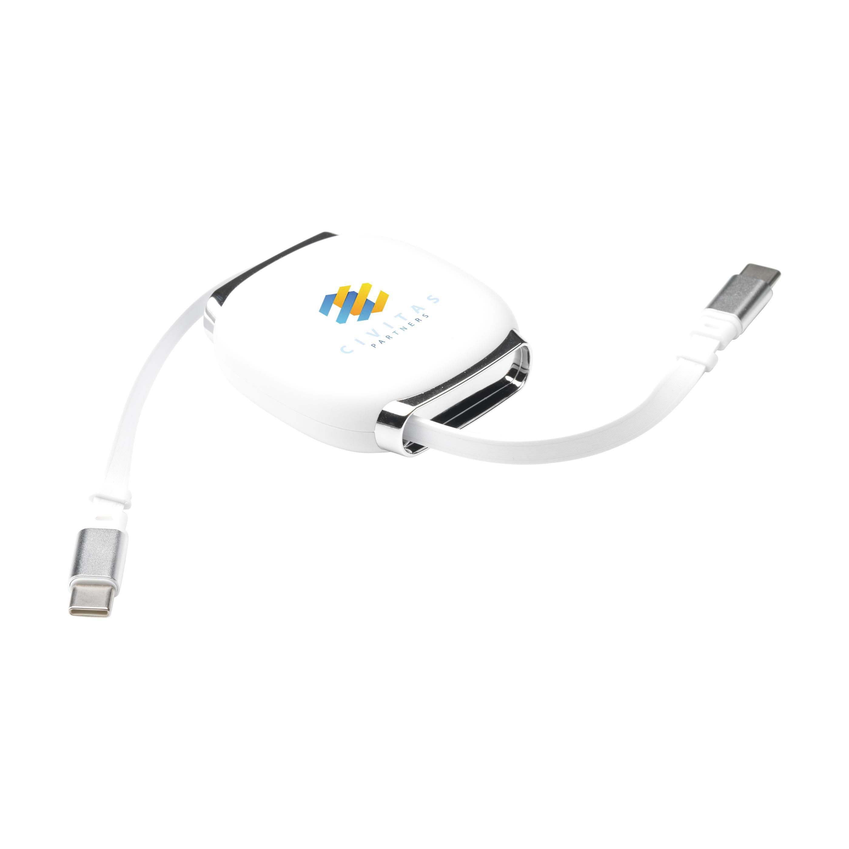 Câble de charge rétractable Reelio RCS R-ABS
