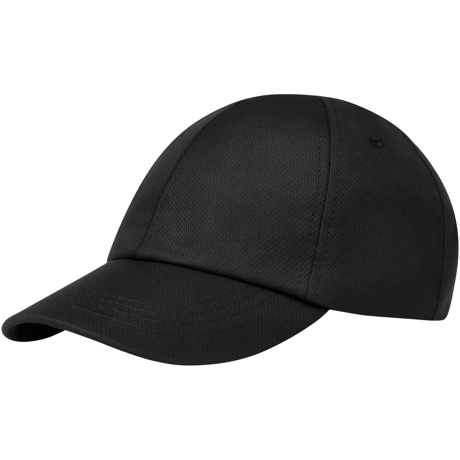 Casquette de 105 g/m² Cerus 6 panneaux cool fit coloris Noir