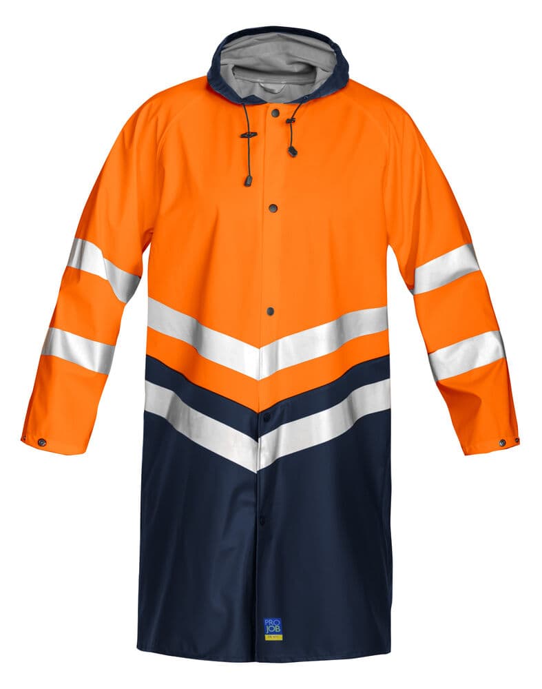 6403 IMPERMÉABLE SIGNALISATION LONG EN ISO 20471 CLASSE 3