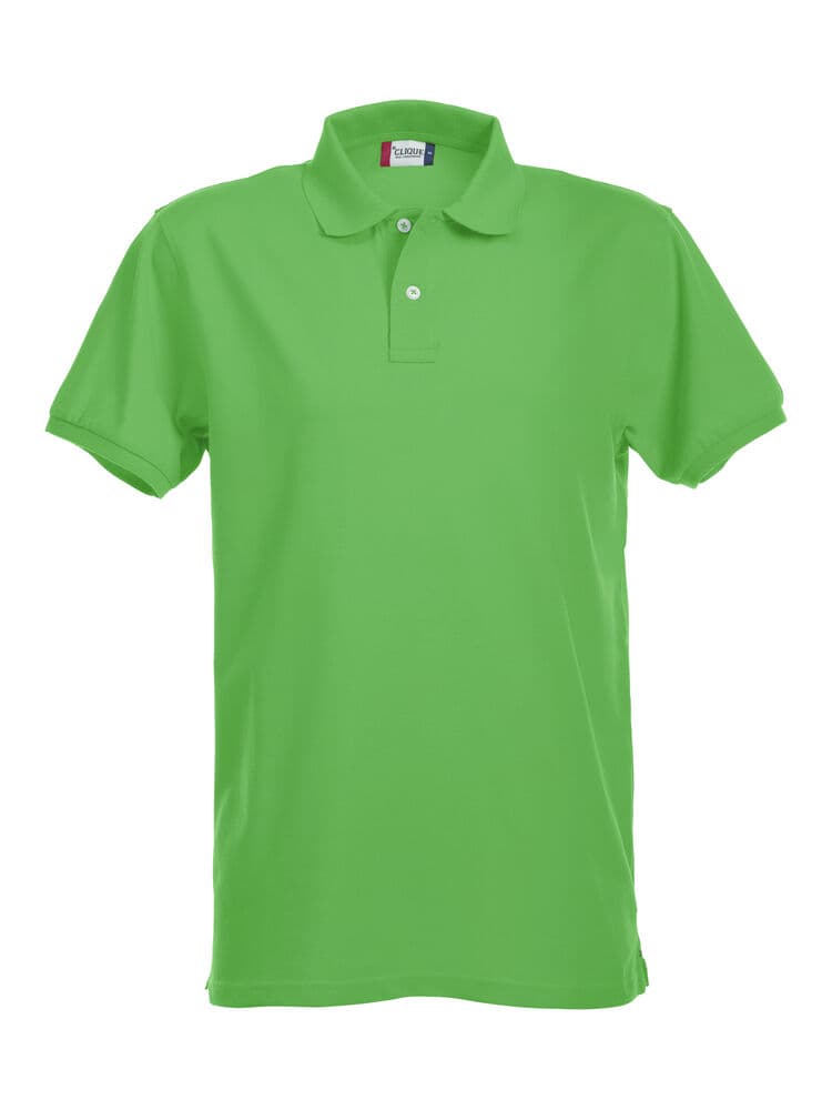 Clique Stretch Premium Polo coloris Vert pomme