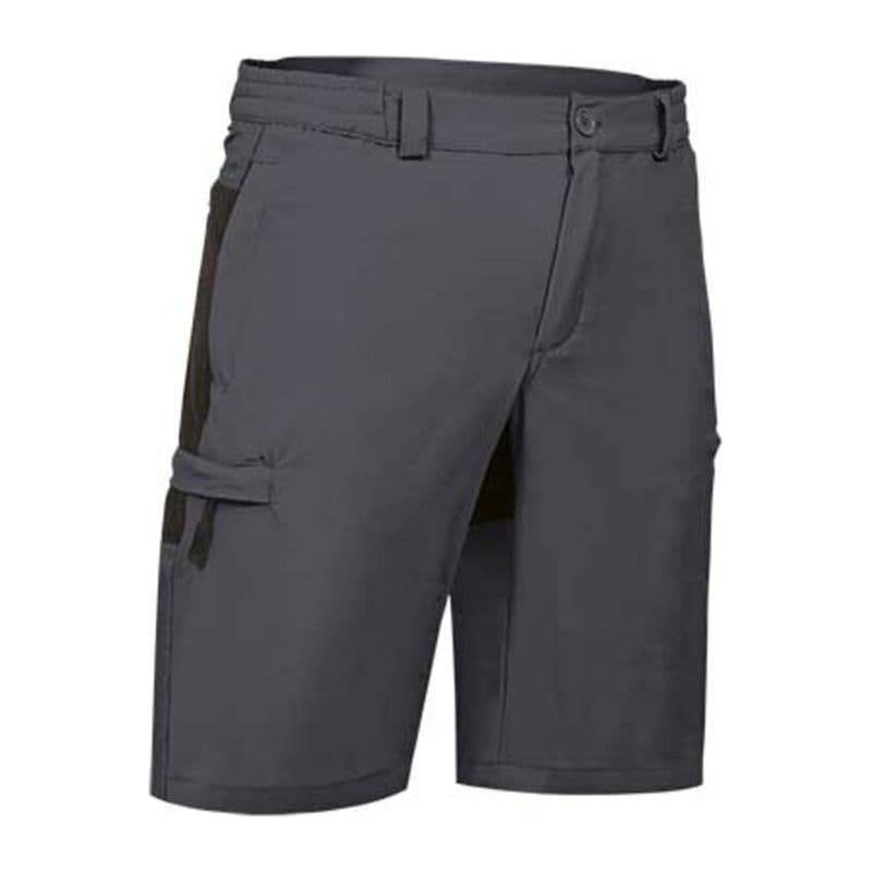 QUEBEC TREKKING BERMUDA coloris Noir / Gris charbon