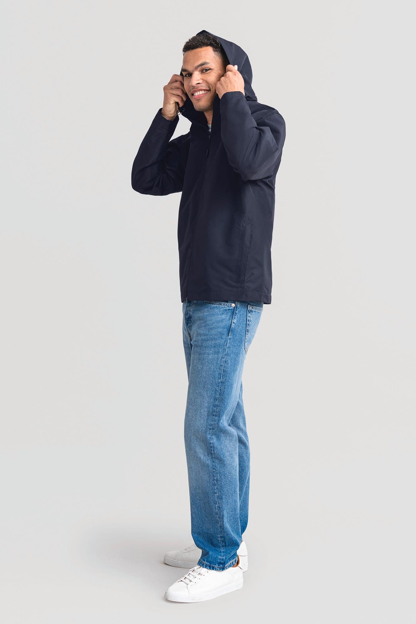 Veste Shell imperméable Essential en situation