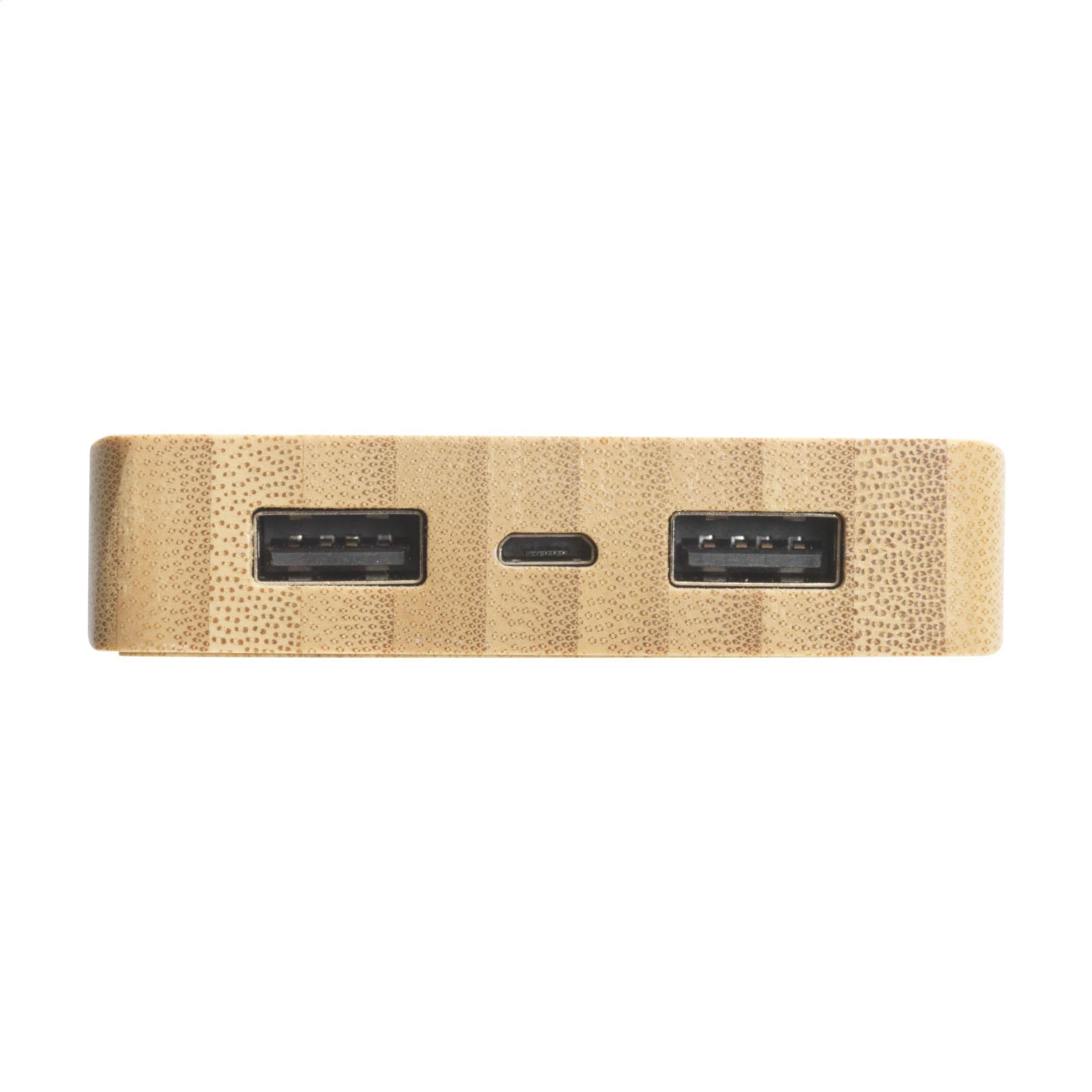 Chargeur externe solar powerbank 8000+ sans fil en situation