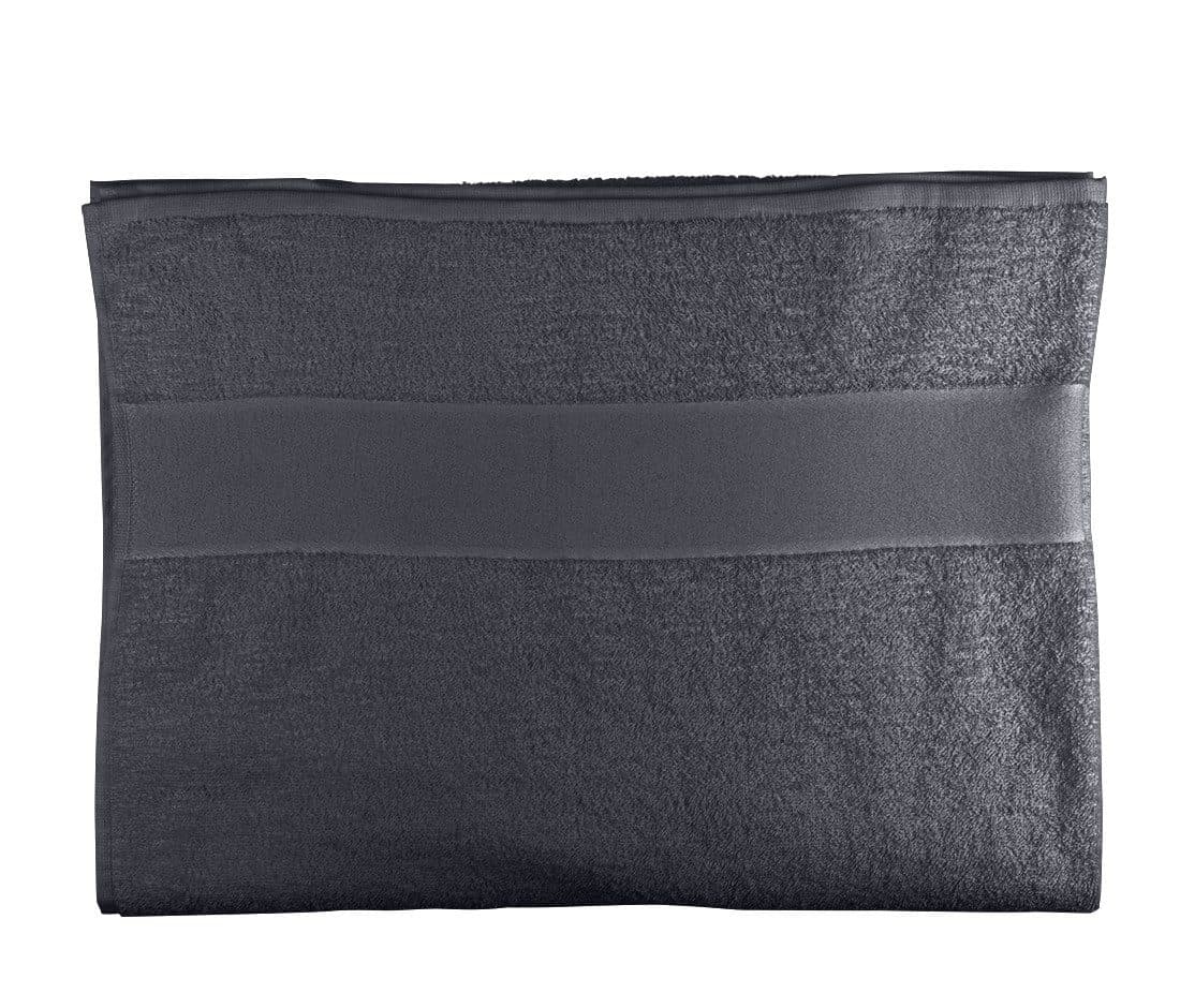 BEACH TOWEL coloris Gris foncé
