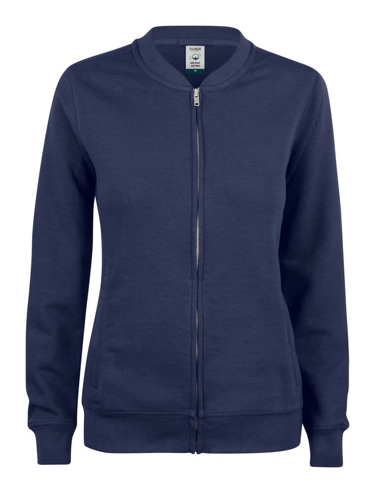 Clique Premium OC Cardigan Women coloris Marine foncé