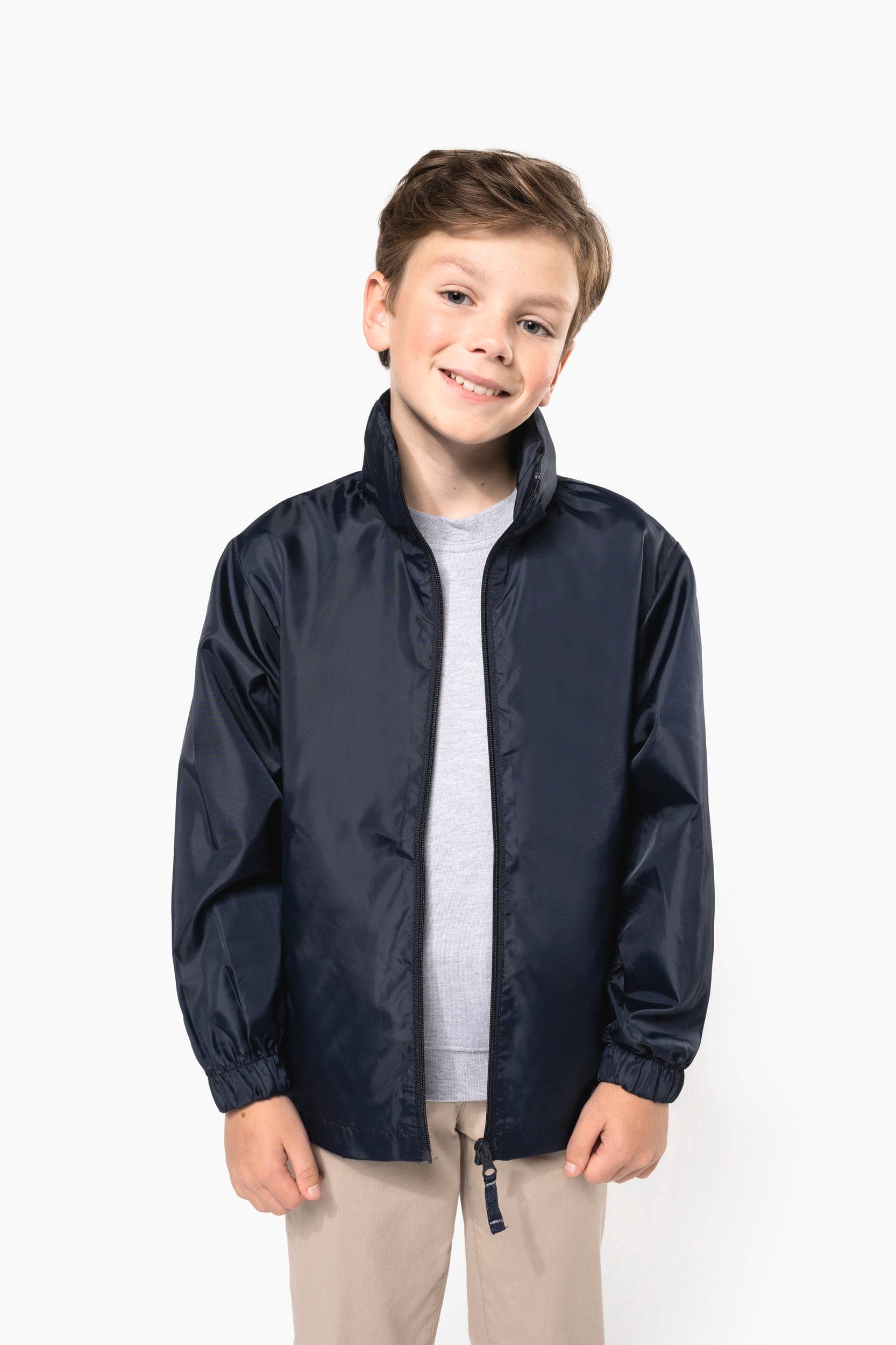 Coupe-vent non doublé enfant en situation