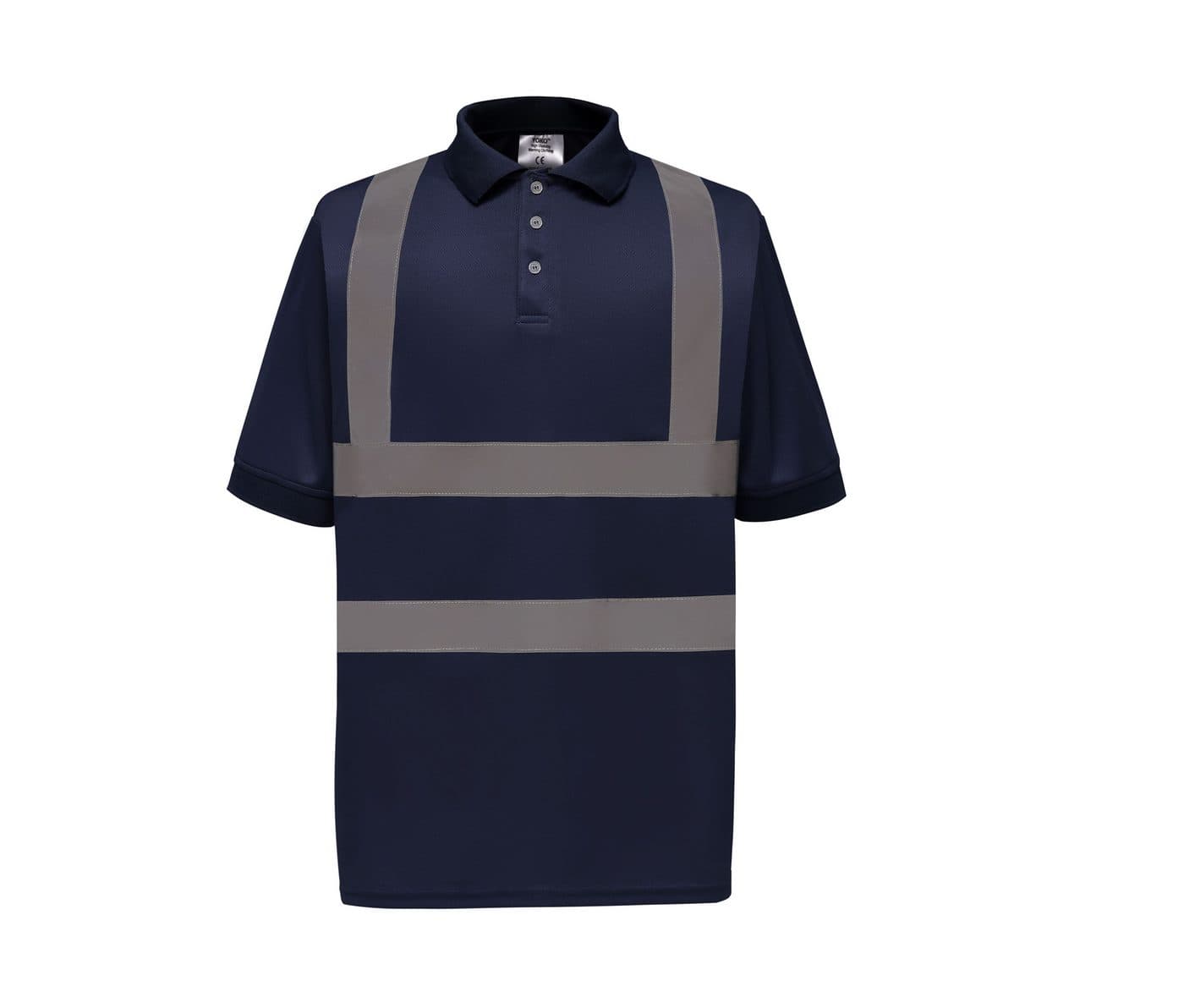 HI-VIS SHORT SLEEVE POLO coloris Marine