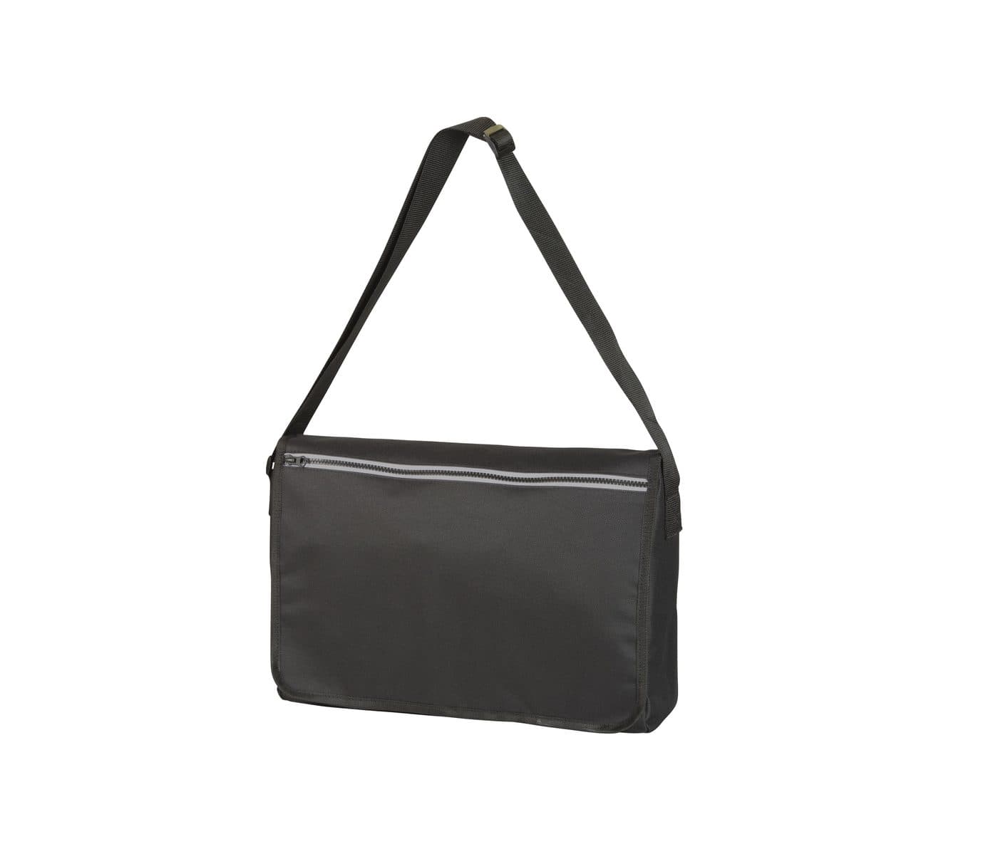 MESSENGER BAG coloris Noir / Argent