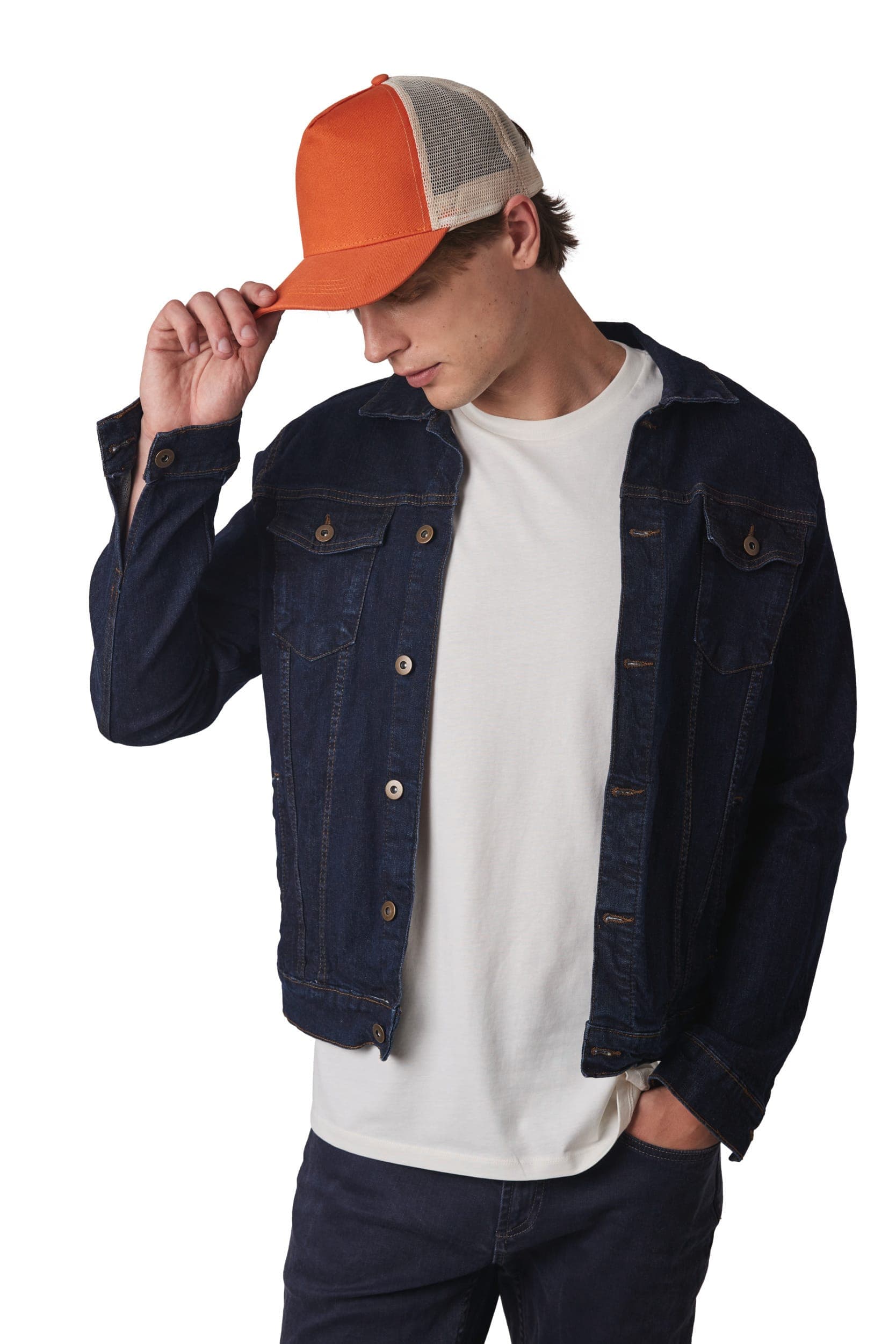 Casquette trucker - 5 panneaux en situation
