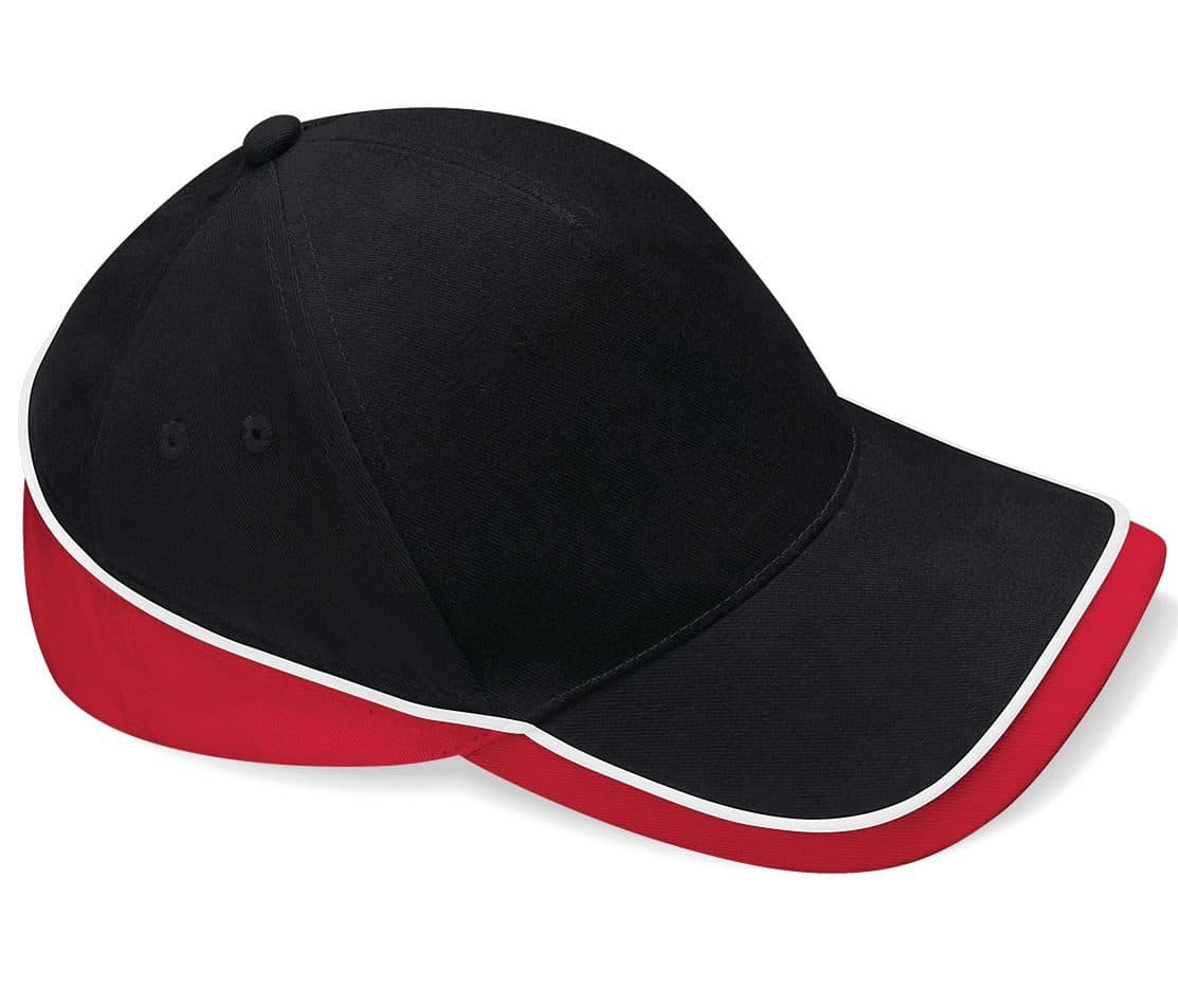 TEAMWEAR COMPETITION CAP coloris Noir / Rouge classique / Blanc