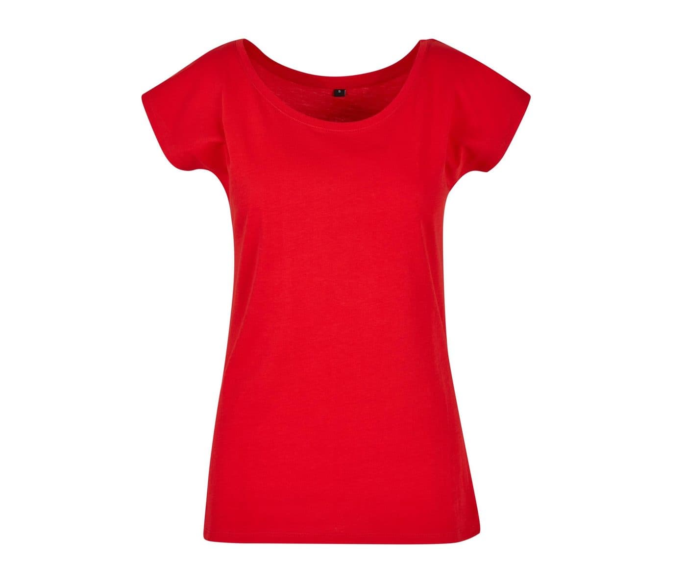 LADIES WIDE NECK TEE coloris Rouge City