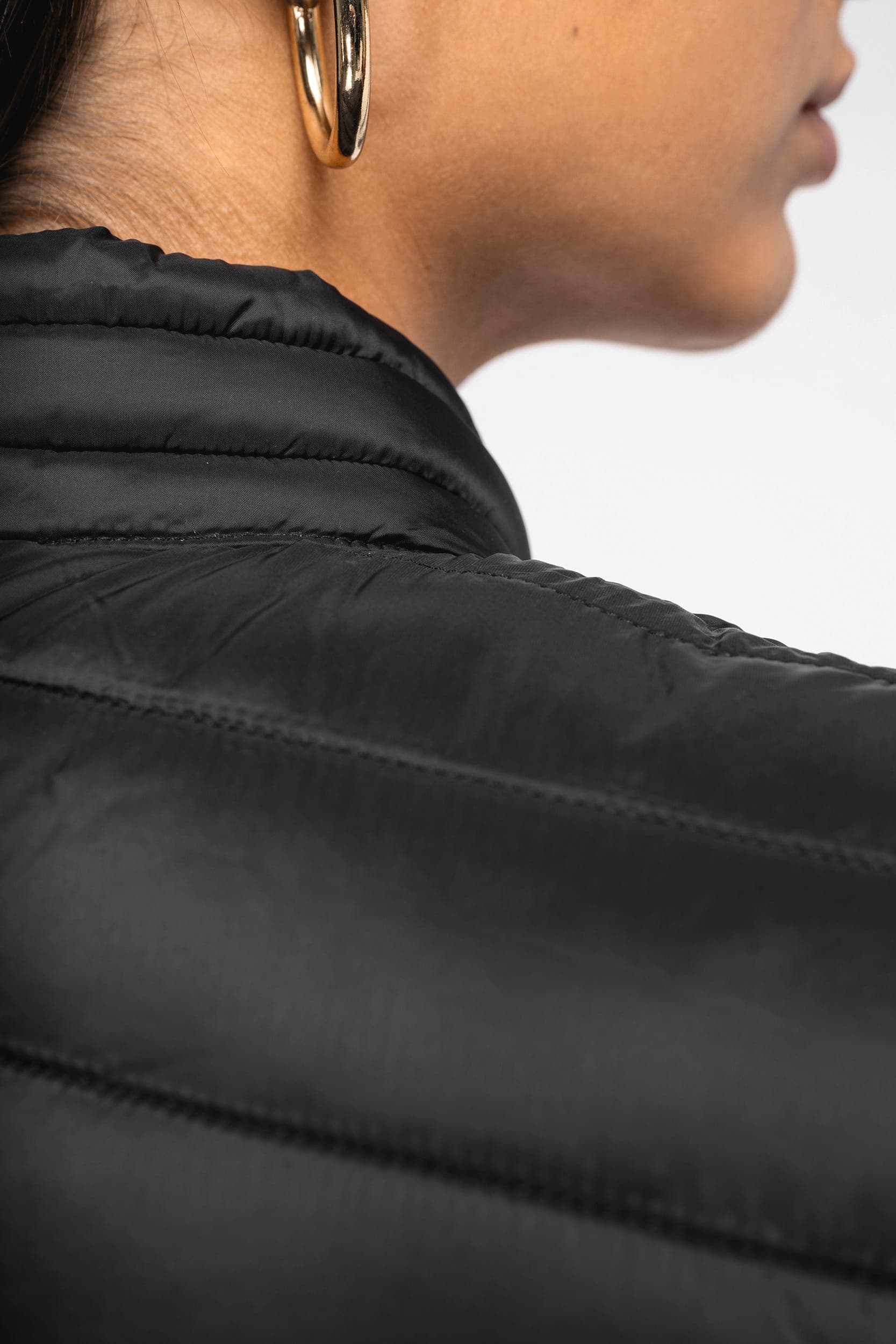 Bodywarmer écoresponsable léger femme en situation