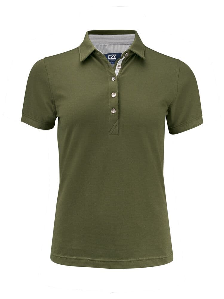 Polo Cutter & Buck Advantage Premium femme coloris Vert lierre