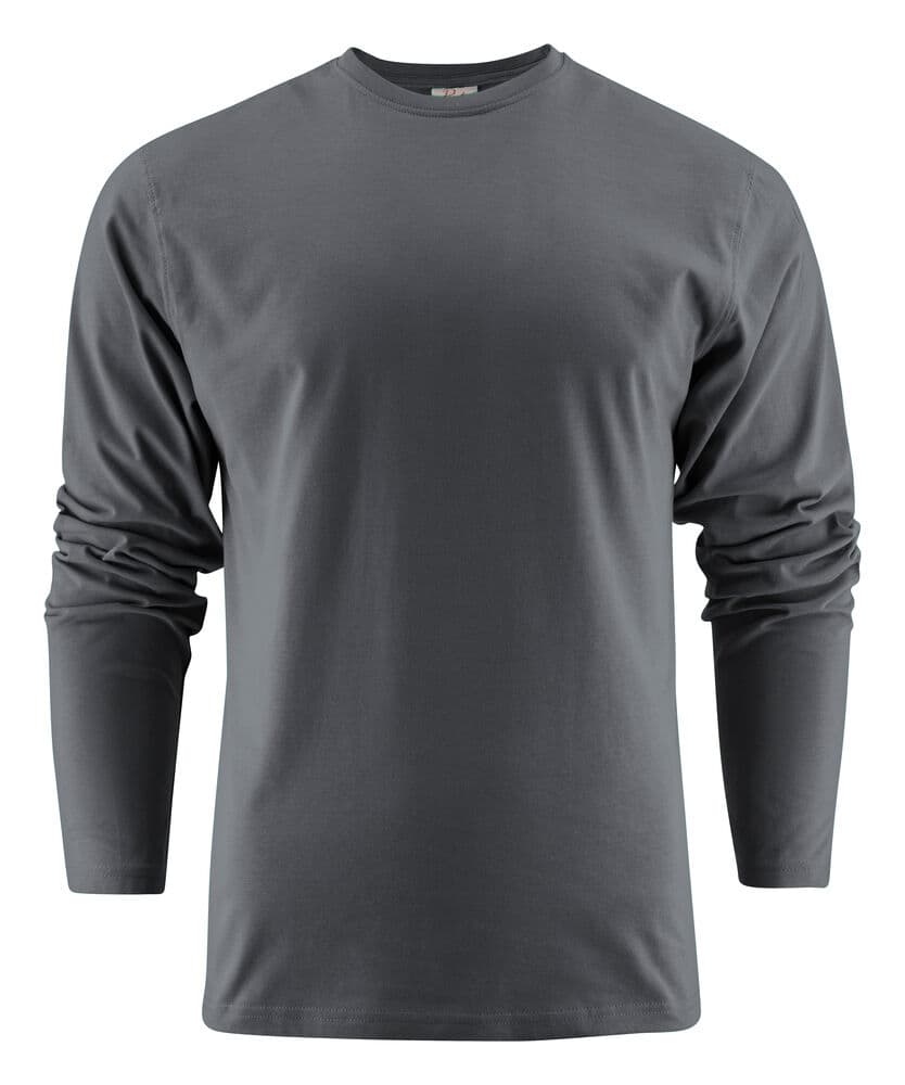 Heavier Pro T-Shirt Manches Longues Unisexe coloris Gris Acier