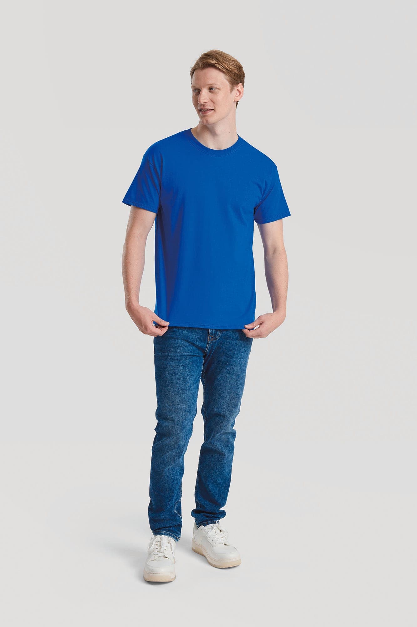 T-shirt pur coton en situation