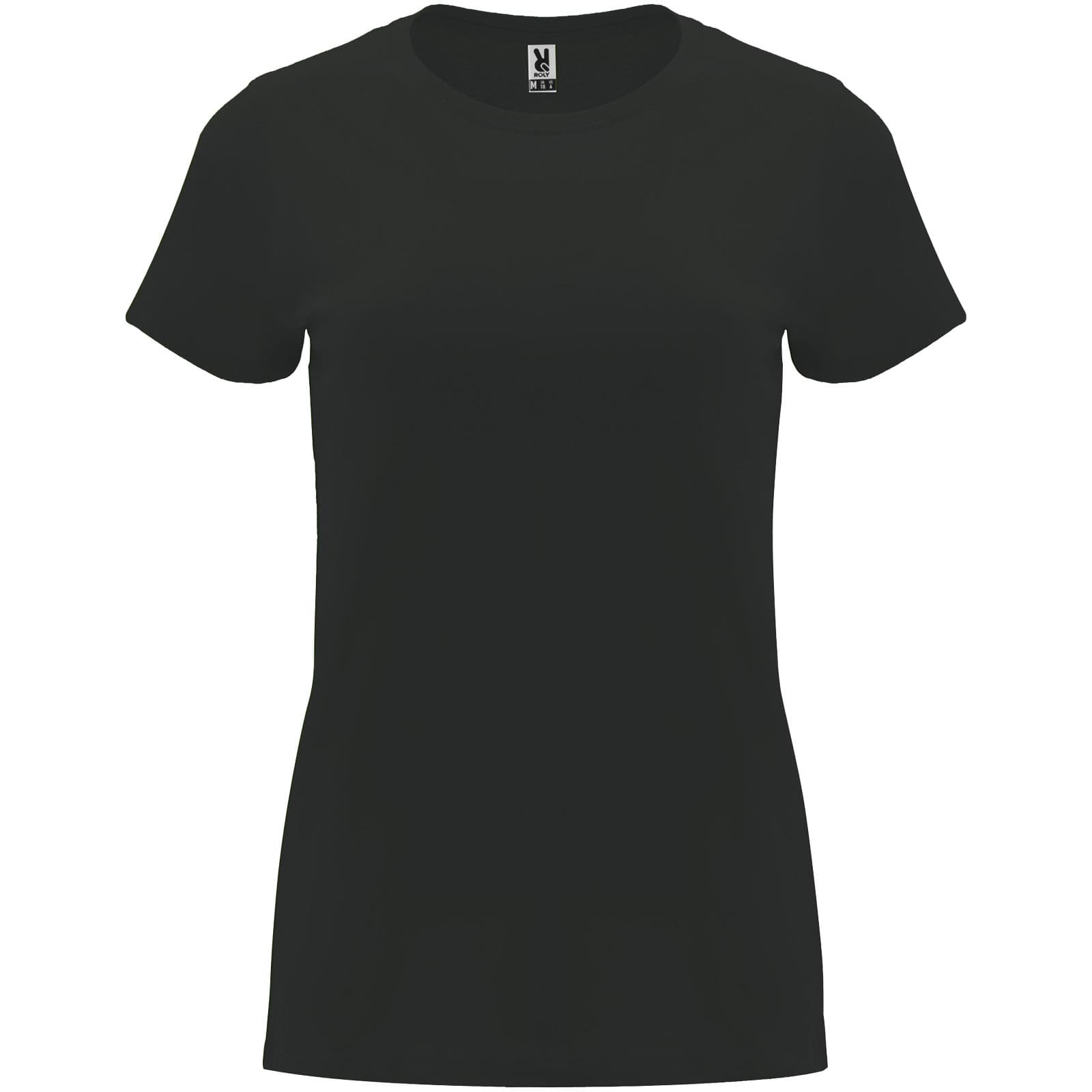 T-shirt de 170 g/m² Capri à manches courtes pour femme coloris Plomb foncé