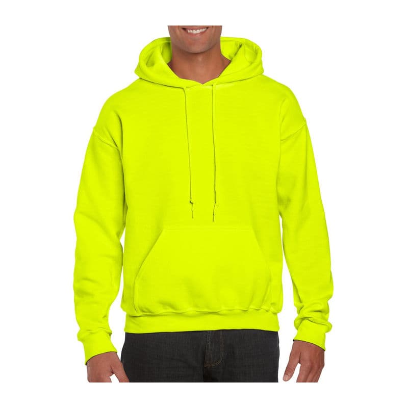 DRYBLEND® ADULT HOODED SWEATSHIRT coloris Vert sécurité