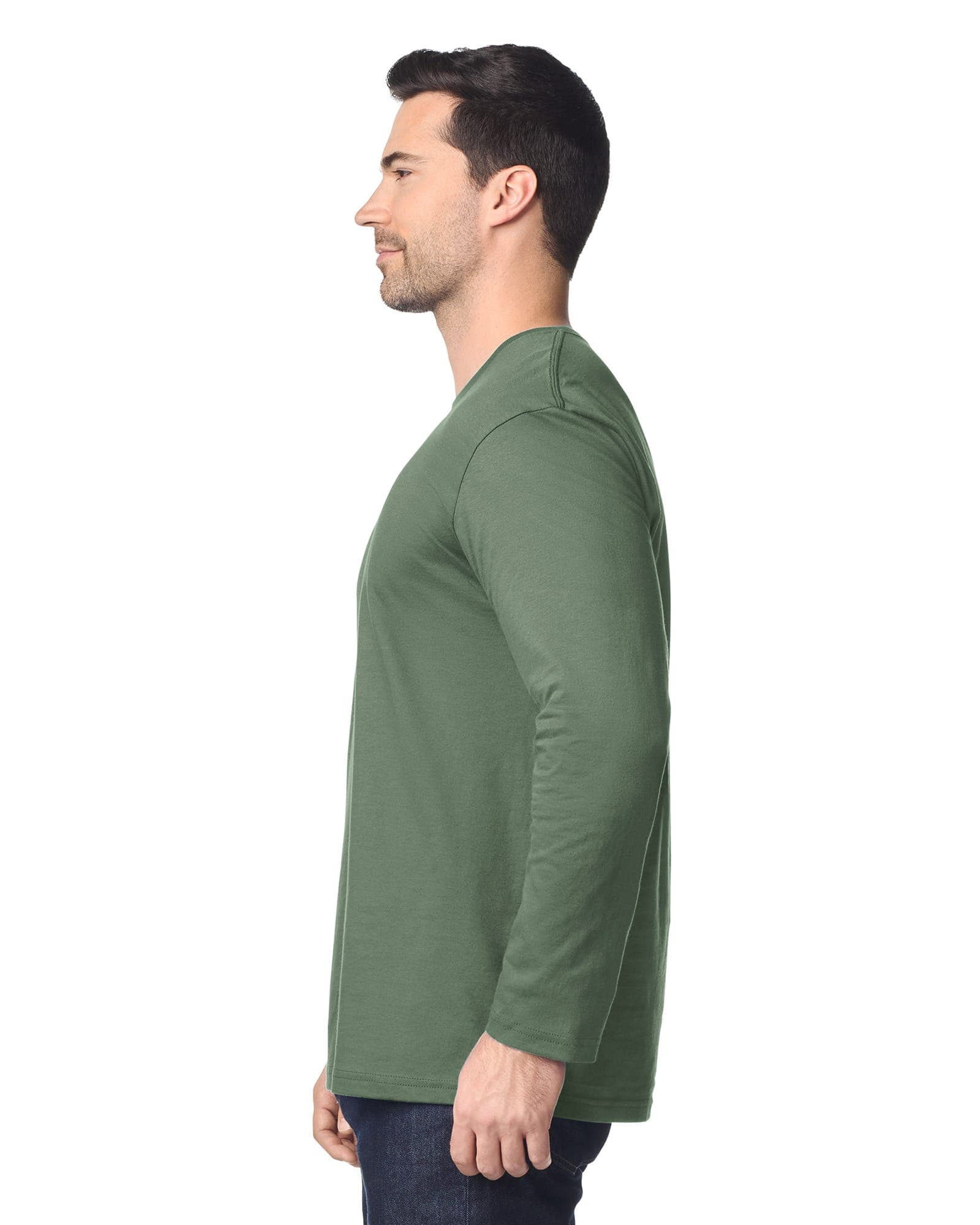T-shirt homme manches longues Softstyle en situation