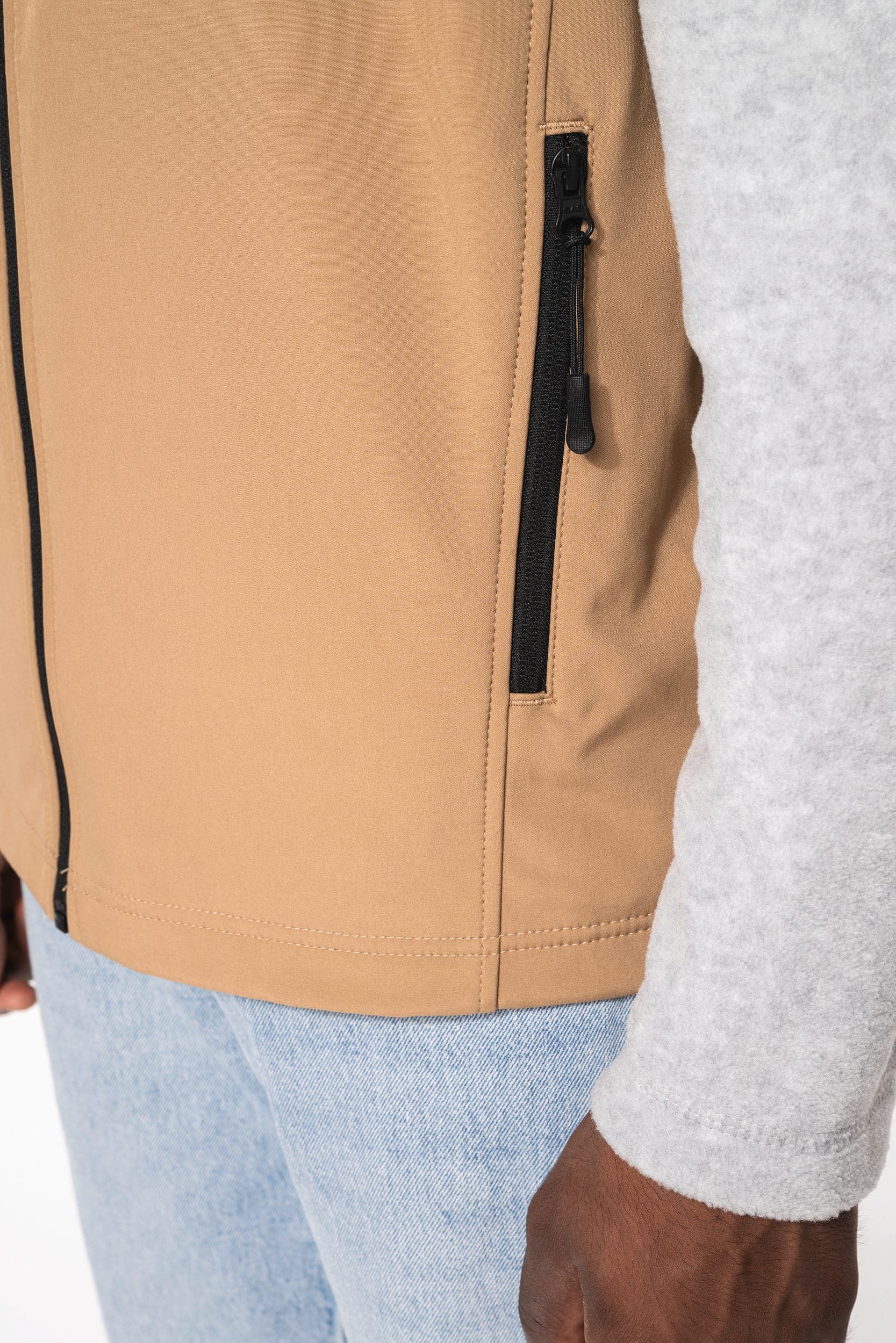 Bodywarmer softshell homme en situation
