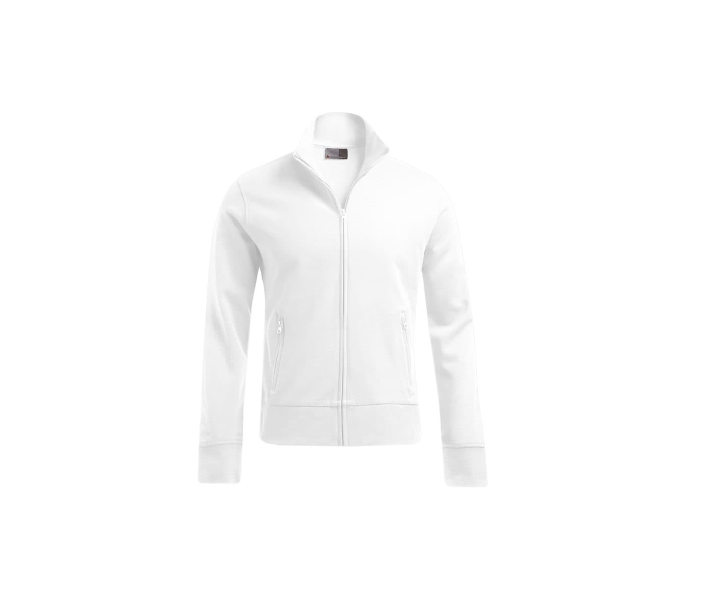 MEN’S JACKET STAND-UP COLLAR coloris Blanc