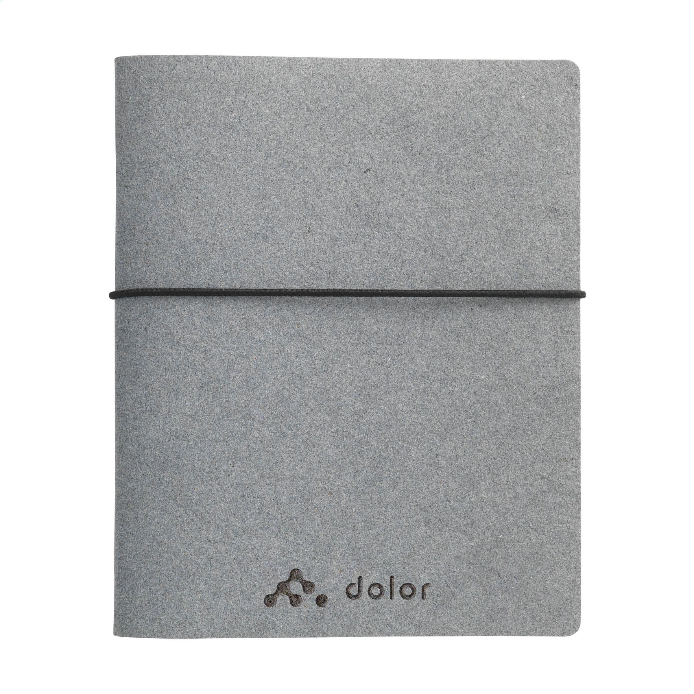Carnet de notes A5 en textile recyclé