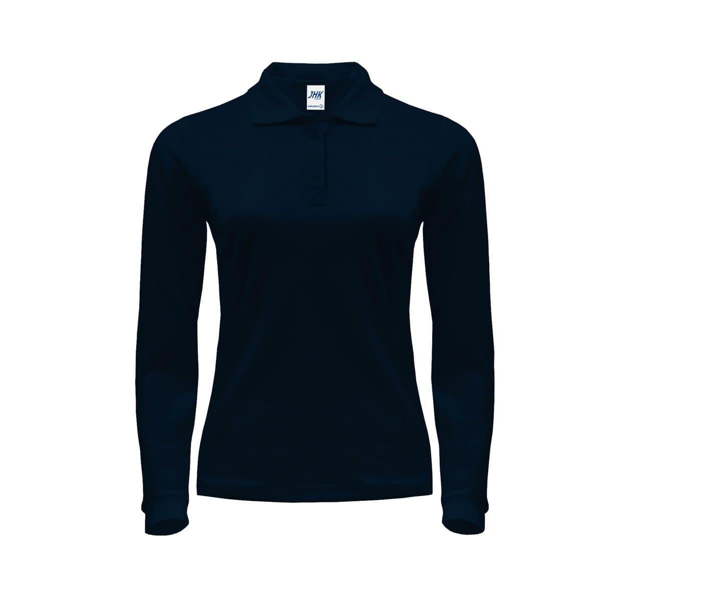 LADY REGULAR LONG SLEEVE POLO coloris Marine