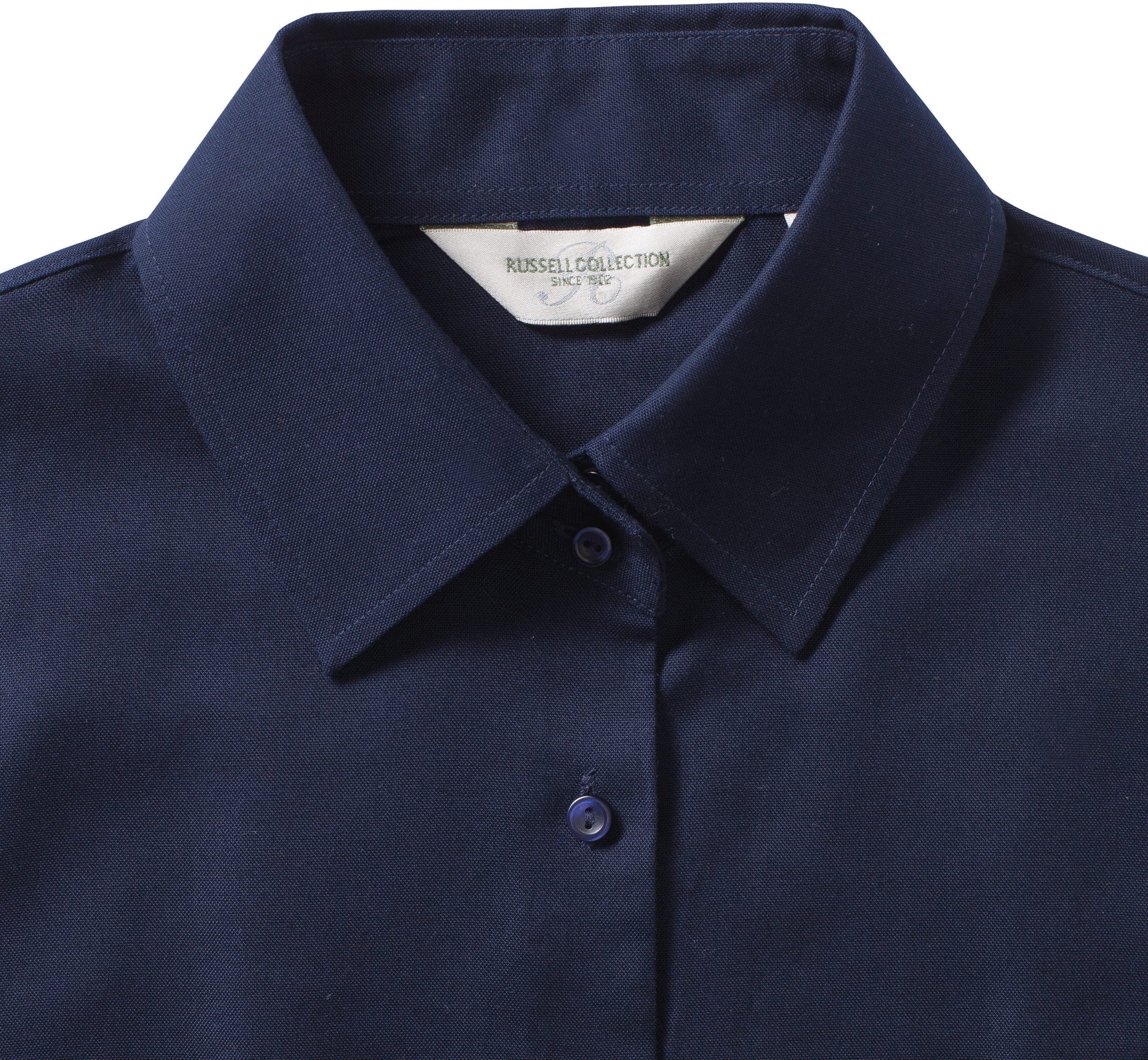 Chemise femme manches longues Oxford en situation