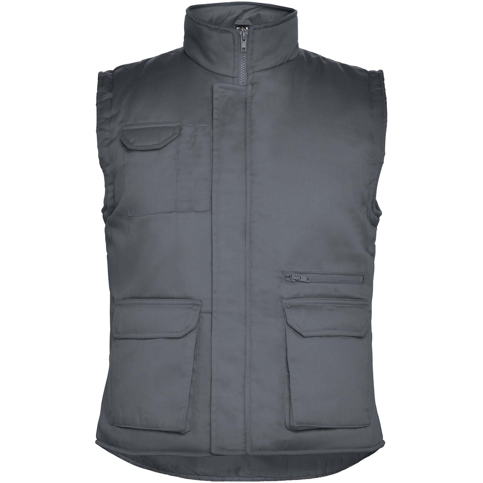 Gilet de travail polyvalent à col montant Almanzor coloris Plomb