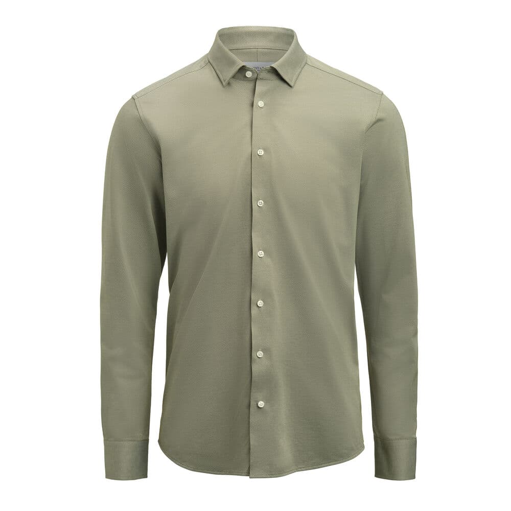 Yellow Bow 57  Chemise Coupe Regular Hommes coloris Vert