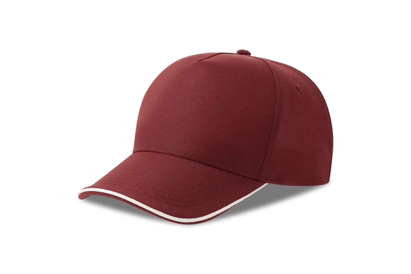 RECY FIVE PIPING coloris Bordeaux / Blanc