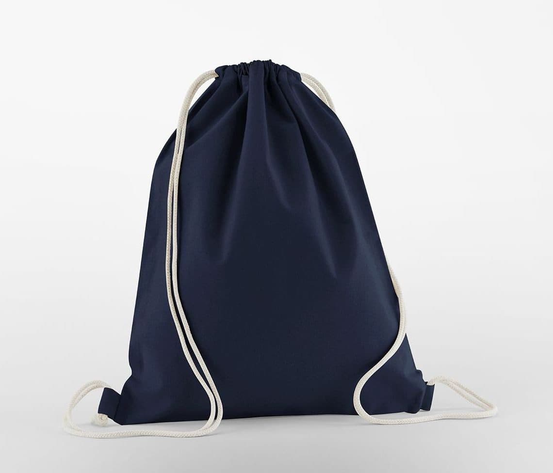 ORGANIC COTTON INCO. GYMSAC coloris Bleu marine